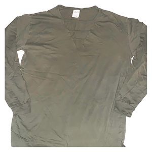 PINK cage v neck long sleeve